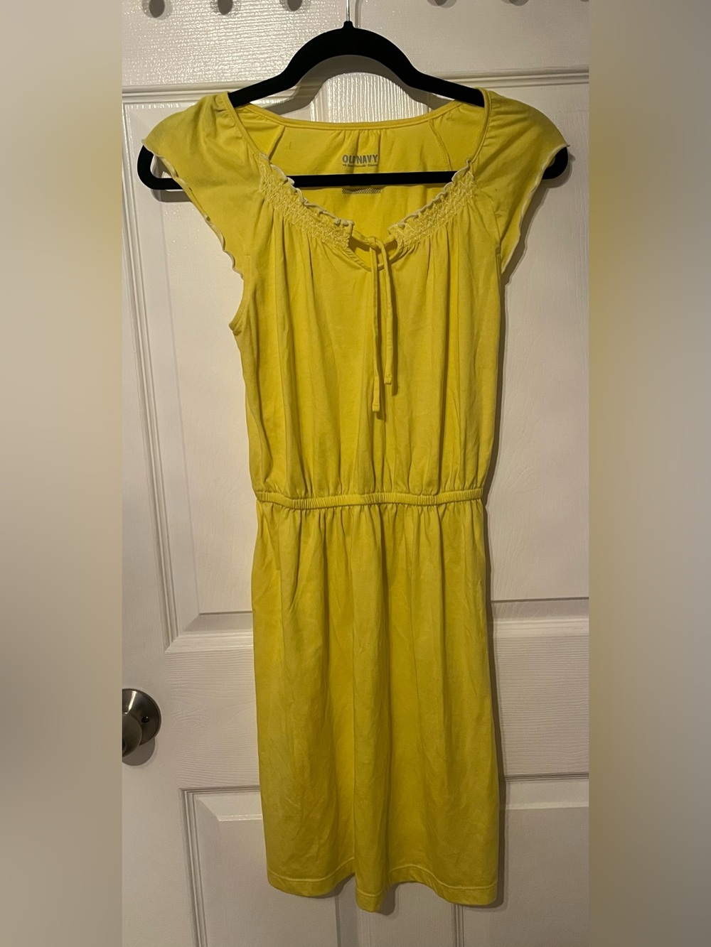Old Navy Yellow Jersey Dress | Women’s XS | Casual Summer Dress